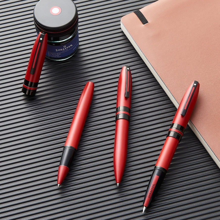 Sheaffer Icon E9111 Metallic Red with Black Pvd Trims Rb Main image