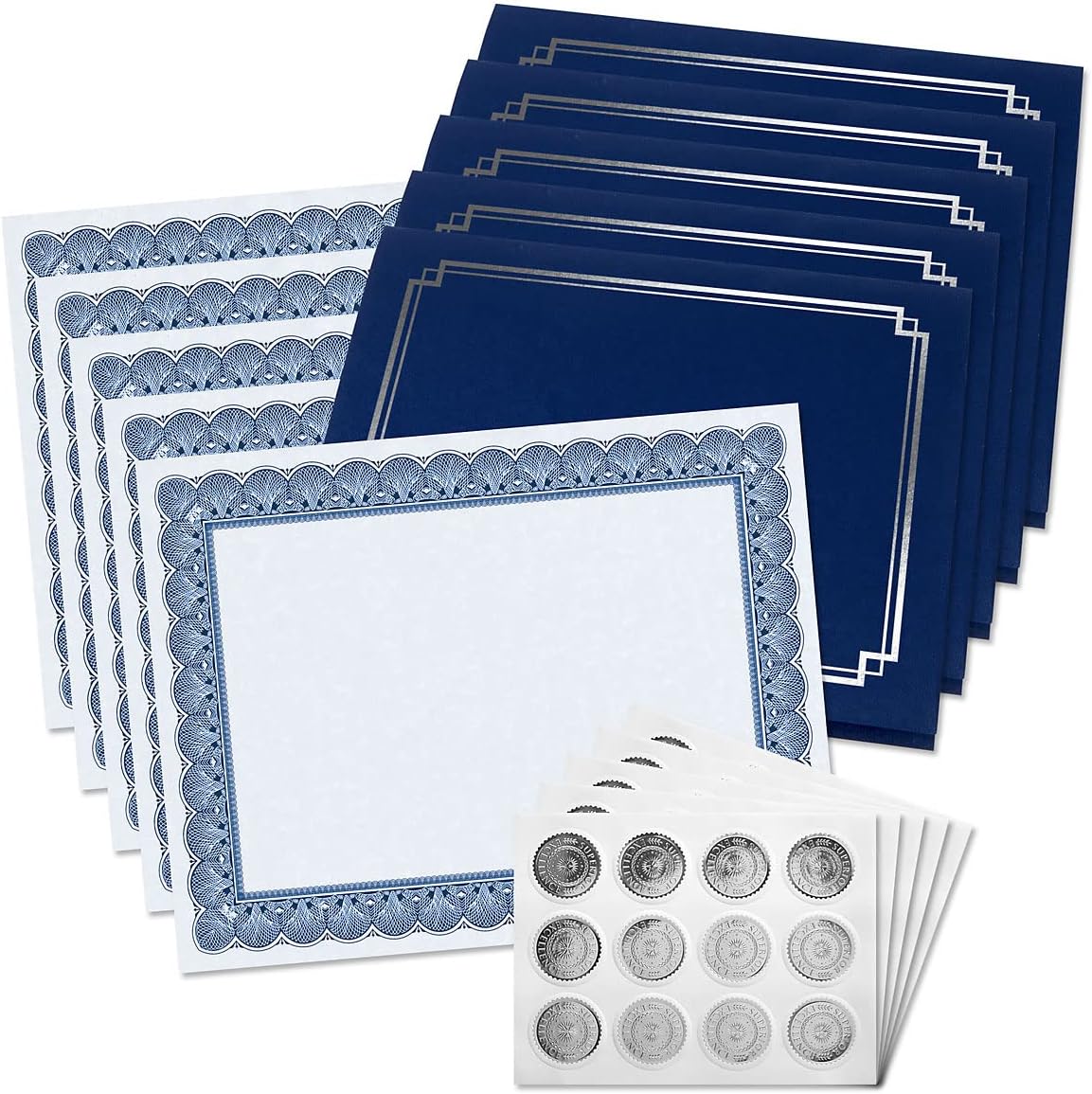 Crane & Co. Pearl White Kid Finish Monarch Sheets And Envelope (CS7111)