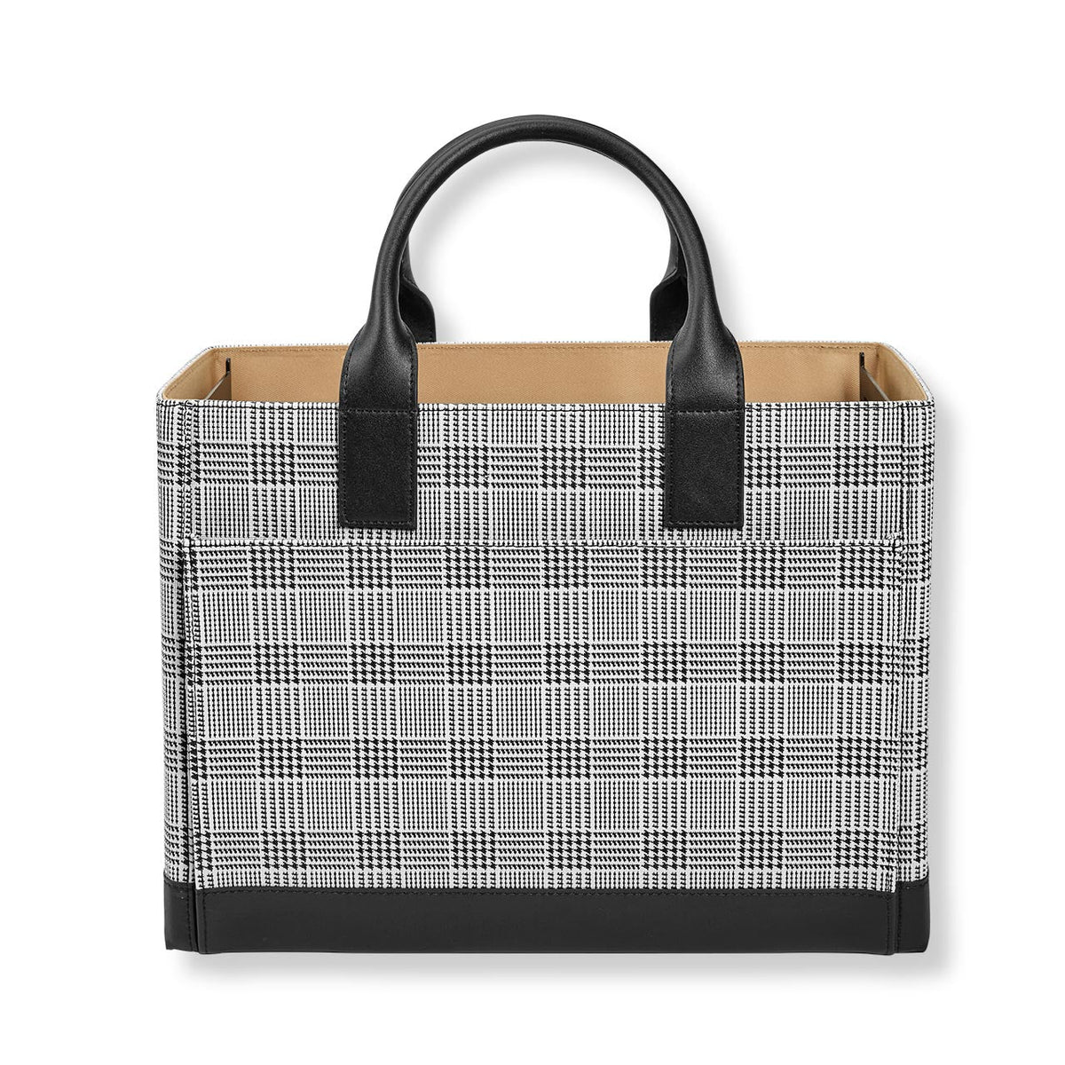 LevTex Houndstooth Portable File Tote