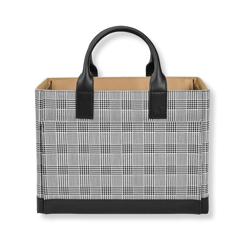 LevTex Houndstooth Portable File Tote
